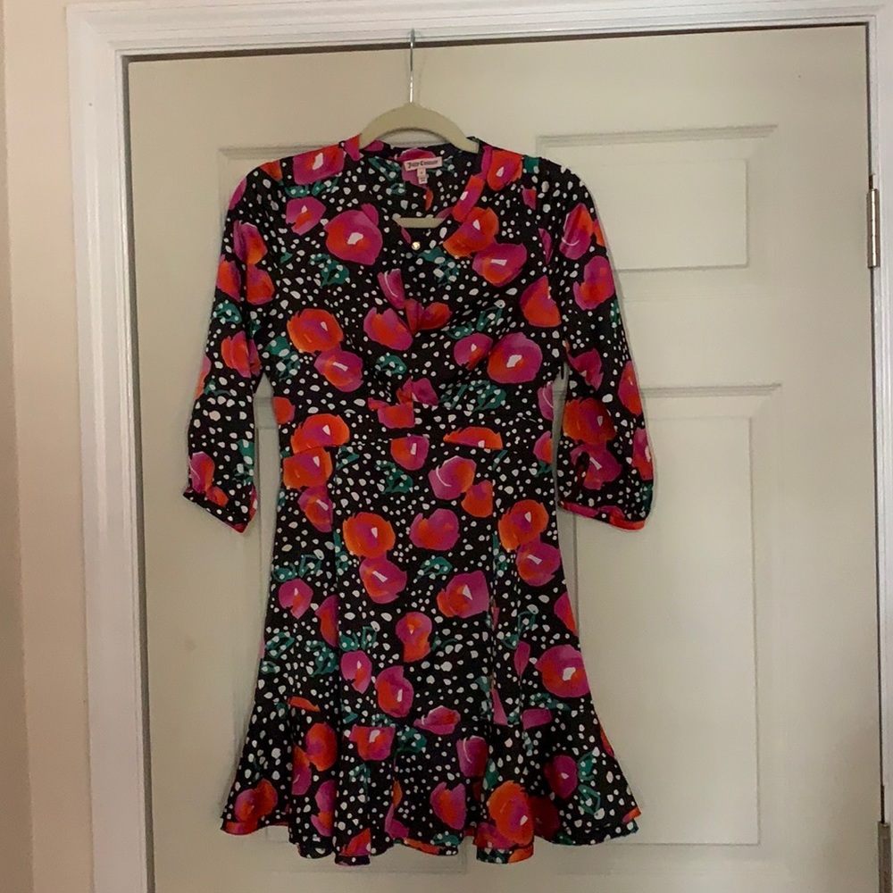 Sassy floral multicolor dress